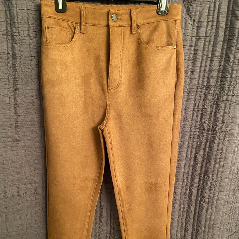 Ann Taylor Faux suede pants